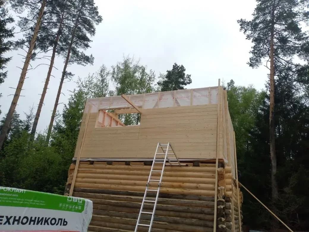 3435 · Пристройка 2 этажа 5.74×4.6 м
